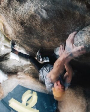 Daniel Woods Instagram - Freakshow (v15/8C)

First repeat after @drewruana 

Drew originally proposed 14, but I broke a key hand hold on the vertical section. This created a new crux which I think levels the climb up. 

Freakshow is divided into 3 sections:
Section 1- Physical moves on open hand underclings and foot smears lead to a positive edge at the lip of the roof.

Section 2- Powerful throw off this edge to a quarter pad mini pinch (crux 1) followed by resistant moves on small edges across the lip of the roof. This leads to a hard cut off of two small edges (crux 2) to gain a right heel and transfer onto the 20 foot vert/slab head wall. 

Section 3- Once you transfer there are three finger intensive moves (redpoint crux), followed by easier yet heady climbing to the top of the boulder.

Section difficulty breakdown:
v10/11 (7C /8A) to v13 (8B) to v8 (7B )

Freakshow offers around 40 feet of climbing. The style is both powerful and technical. Fun ride with this one.

Photos by @bobbysorich 

@thenorthface @thenorthface_climb @evolv_worldwide @organicclimbing @frictionlabs @physivantage