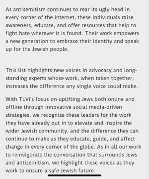 Daniella Rabbani Instagram - 🧿🪬Thank you @telavivinstitute for this sweeeeeeet honor. I love being Jewish! I love sharing my culture with the world! What a way to start the new year alongside my heroes and friends especially @henmazzig who has taught me so much about living a life of pride and purpose. Shana tova u’mituka. 🪬🧿
.
.
.
#shanatova #jewishandproud