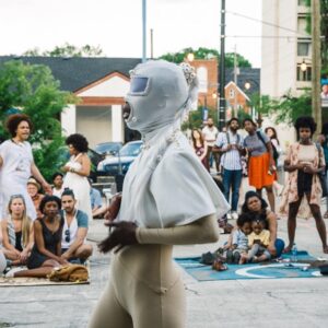 Danielle Deadwyler Instagram - “Baby’s Mama”
Danielle Deadwyler and Haylee Anne present to you an exclusive limited edition print run of Danielle’s performance art. These are official never before seen photographs of The Ood: A Field Guide To Apocalyptic Worlds For _______ Children (2018) & BustItOpen (2017). There are 5 separate images that come in a limited run of 5 editions, leaving only 25 prints up for grab.
.
.
.
#artsatl #weloveatl #atlantaartist #photography  #quietthechaos #onsale #forsale #under3kyo #flakphotorecs #contemporaryart #artcollector #buyme #photography #photographer #artistsoninstagram #performance #performanceart #document #aesthetic #livingmelodycollective #danielledeadwyler #hayleeanne
