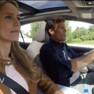 Danielle Demski Instagram - Flashback⚡️🚘
Have you seen us do a drive by on your tv yet? Let me know when you do! We’re out on the road again and new Toyota commercials post pandemic are coming your way soon! #grateful

Check my stories for pics from our current road trip. Beep beep 🚙 💕😜
.
.
.
.
.
.

#husbandandwife #tvcommercial #tototaroadtrip #actor #toyota #setlife #letsgoplaces #workhubby #roadtrip #behidthescenes #coupleswhoworktogether #married #adventure #toyotafamily #usaroadtrip #danielleandethan