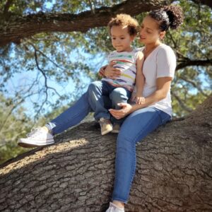 Danielle Vega Instagram - :: I love being his Mom. ❤
•
•
•
•
•
•
•
•
•
•
#DanielleVega #MomAndSon #ClimbingTrees #MomLife #Love #iLoveHim