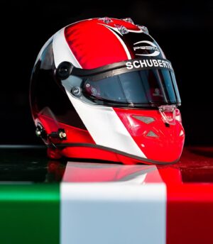 Daniil Kvyat Instagram - 2023 helmet, closer look! Thanks to @crihelmet for design and @schuberthhelmet for support