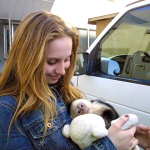 Danny Elfman Instagram - Teenage Mali and I visited the set of Tim Burton’s “Planet of the Apes” in or around the 2000s. We got to spend some real quality time with the chimps that were on set. Priceless! 

Once a day, they would frolic free and wild in an empty soundstage… swinging in the rafters high above us. Really amazing. 

#throwbacktuesday #dannyelfman #planetoftheapes #timburton