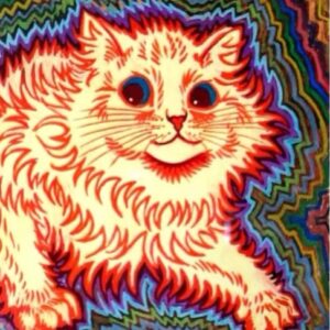 Danny Elfman Instagram - My relationship with 19th century artist Louis Wain goes back to my childhood. I was deeply fascinated by how the depiction of the many cats that he was obsessed with and his descent into schizophrenia were connected.
Naturally, I chose one of his paintings from the first cover of the first Oingo Boingo record we ever did. It seemed only fitting now as I’m starting to run out of space on my body to include an homage to Louis Wain. And so I did! 

Swipe right to see the inspiration for the very first Oingo Boingo EP from IRS records .

(1/3)

#louiswain #dannyelfmantattoo #oingoboingo