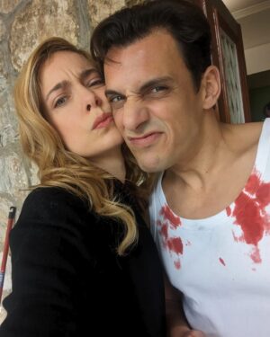 Danny Giannakopoulou Instagram - Αίμα, δάκρυα και ανατριχιλες.
Λοβ γιου @stavros_svigkos , λοβ γιου όλ στον #erotasfygas ,
will that be the end of it?
.
.
#shootings #erotasfygas #greatteam #actress #acting #end #not