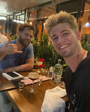 Danny Griffin Instagram - Good times with good peeps
