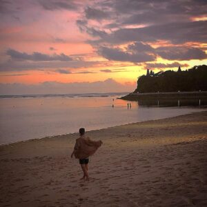 Danny Mac Instagram - Beach bum #bali #themuliabali #sunset 🌅 #escapetomulia