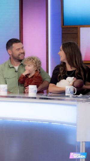 Danny Miller Instagram - Danny Miller and his wife, Steph, who suffers with polycystic ovary syndrome,  discuss their journey to pregnancy ❤️

#loosewomen #dannymiller #stephjones