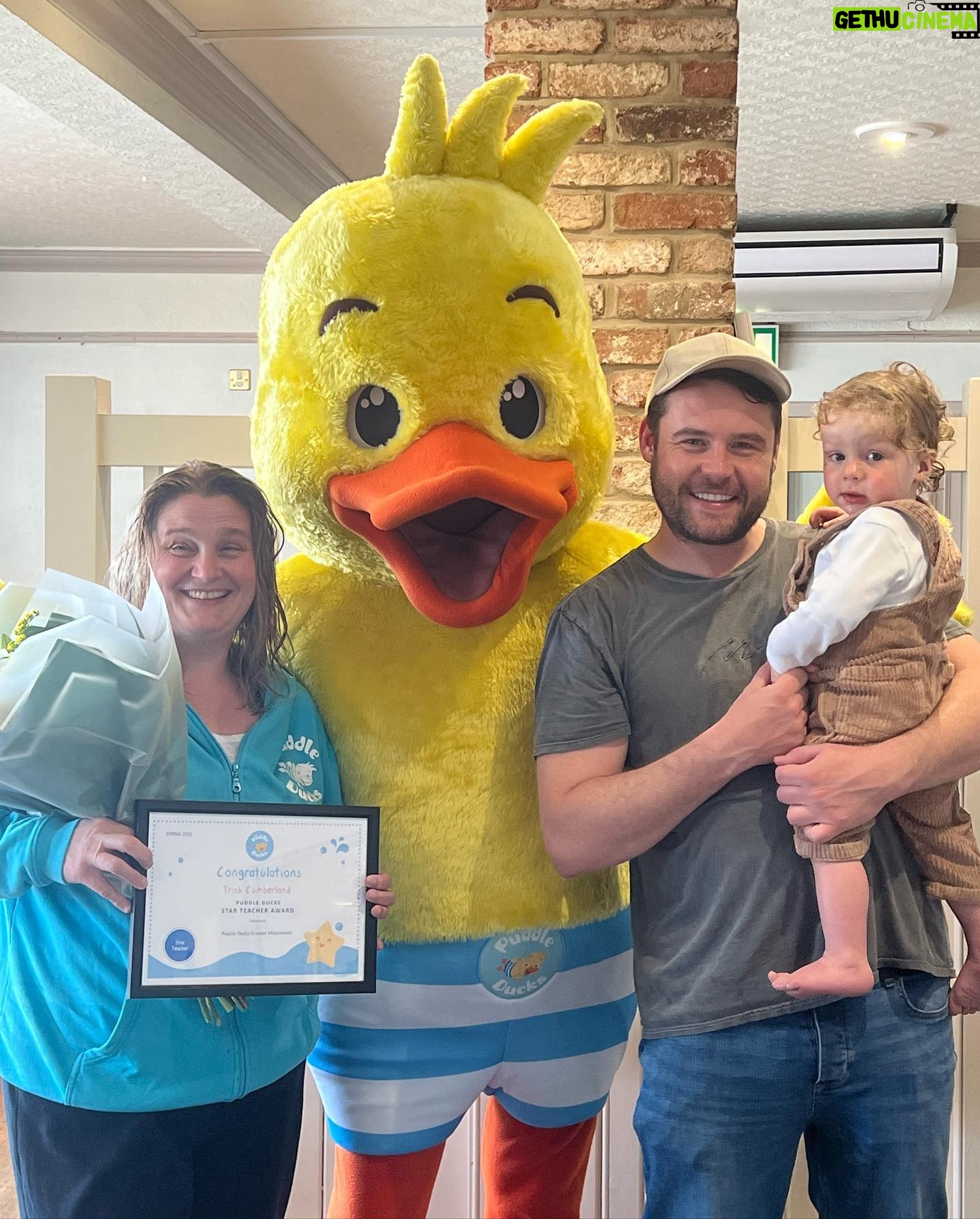 Danny Miller - 9.8K Likes - Today, Albert and I had the honour of presenting his swimming teacher Trish, with The Star Teacher for Spring Award @puddleducksgm
I wrote the recommendation for the nomination myself because I felt so passionately about Trishās commitment to her job. And how pivotal sheās been to Alberts development. So confident and in love with swimming now and the majority of that is down to Trish.
And I was proud enough myself too š my nomination was picked out of 120 entryās and before anyone says āno wonder they picked hisā it was nothing do with my job or profile, all entryās were anonymous and read by impartial people with no idea of who made the nomination. Just wanted to make that clear š
Congratulations to Trish and thanks to you and all @puddleducksgm for giving me and Albert what we share together today. Canāt wait for the new baby to experience the same bond we have through swimming too!
@puddleduckshq