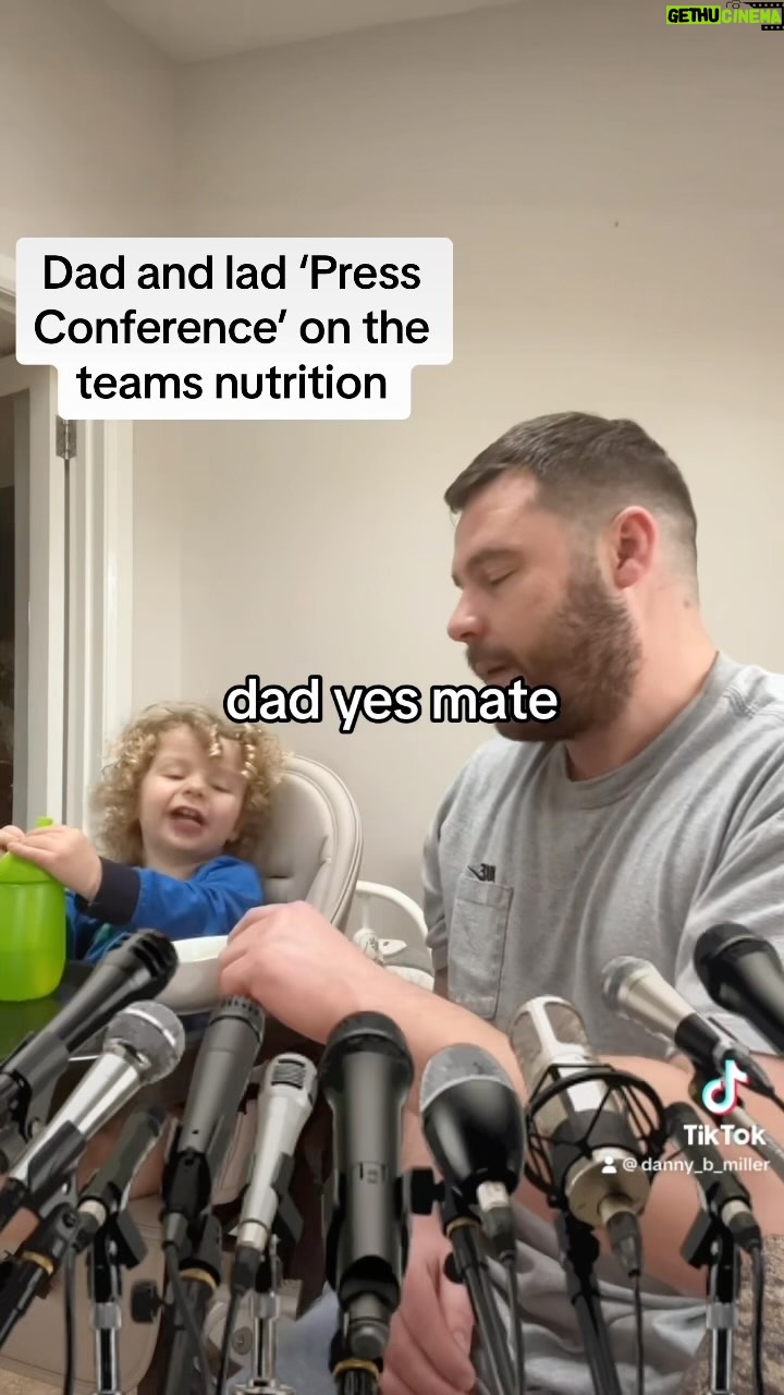Danny Miller - 7.6K Likes - Captain joins assistant manager for press conference on nurtition
#dad #son #football #jokes #fyp #comedy