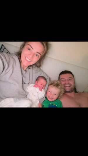 Danny Miller Instagram - When three becomes four 

Welcome to the World Baby Miller

We all love you more than you’ll ever know 

👶🏻