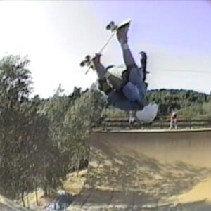 Danny Way Instagram - This clip is from the raw footage files my good friend @tonyrobertsphoto shot in 1989 for the #santacruzspeedwheels Risk It video. These tapes were MIA for decades but recently located and digitized. There is roughly 2 hours of raw unseen skating and day in the life footage he just posted on his YouTube channel. Link in my bio. @darin.jenkins @onieder @hstreetskateboards