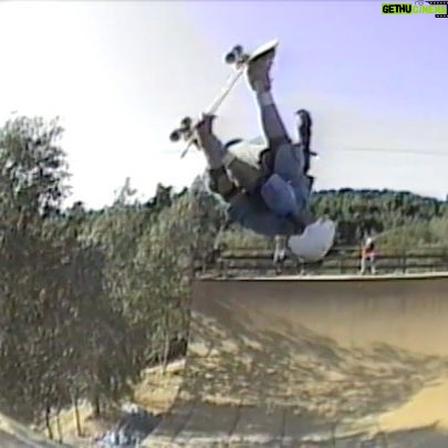 Danny Way - 8K Likes - This clip is from the raw footage files my good friend @tonyrobertsphoto shot in 1989 for the #santacruzspeedwheels Risk It video. These tapes were MIA for decades but recently located and digitized. There is roughly 2 hours of raw unseen skating and day in the life footage he just posted on his YouTube channel. Link in my bio. @darin.jenkins @onieder @hstreetskateboards