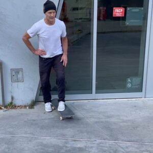 Danny Way Instagram - It’s inevitable I’m going to end up having some fun on my board if I’m out in the streets with the @planbofficial crew. 📹 @pourtash