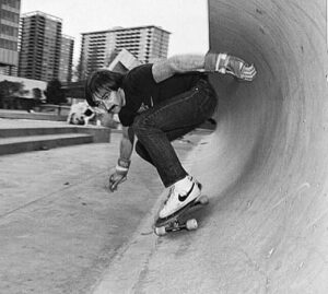 Danny Way Instagram - Not sure exactly what year this was but I want to say 1978 and Fausto was skating Embarcadero in SF long before it became the epicenter of the street revolution in the early 90s . RIP #faustovitello but your presence will always live and will never die #highspeedproductions @thrashermag @independenttrucks @spitfirewheel @venturetrucks @thundertrucks @slapmagazine @anti_hero_skateboards @realskateboards #supercushbushings