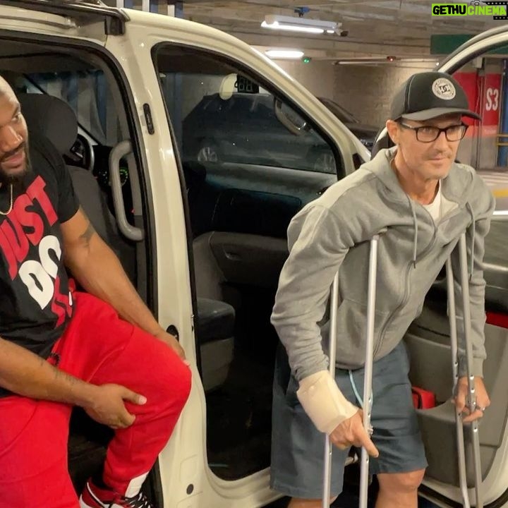 Danny Way - 8.9K Likes - Yesterday’s treatments were tough to endure but the aftermath is even more painful. It’s expected and actually a good sign if your joints swell up and hurt really bad post the injections, that means the cells are integrating and doing what they are supposed to do, they say if this doesn’t happen that could be a sign of potentially a weaker outcome. @rampage4real and I literally in need of some wheelchair assistance🦽 @bioxcellerator_
