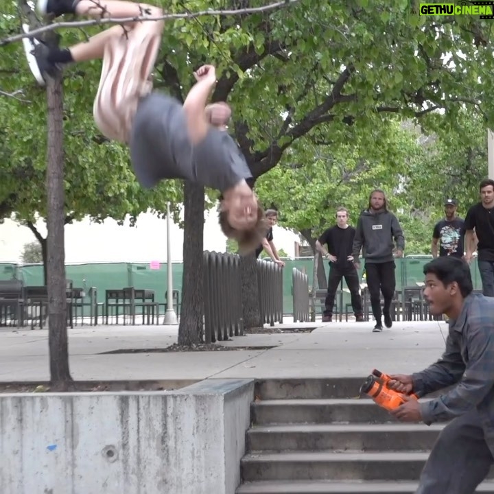 Danny Way - 4.2K Likes - One tape, a modified VX, and two weeks of laughing our asses off. Go check out our entry for the @redbullskate “no rewind” contest. Link in bio 💕 #planbskateboards @planbofficial @fgustavoo @colinmckay @chrisjoslin_ @trevormcclung @devinlopezz 📹 @vitorborger