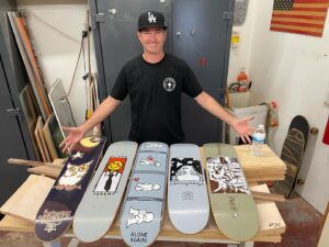 Danny Way Instagram - The @jeremy_wray @planbofficial legacy goes deep! Very excited about this project we are working on together.  @professorschmitt 🙏