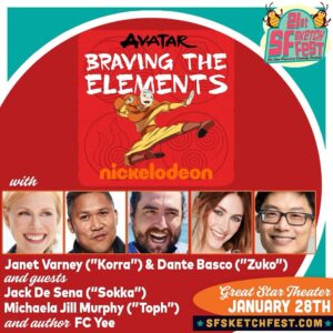 Dante Basco Instagram - THIS SUNDAY! #BravingTheElements LIVE at @sf_sketchfest! With Dante! FC Yee! Michaela! And Jack!! TIX IN BIO!