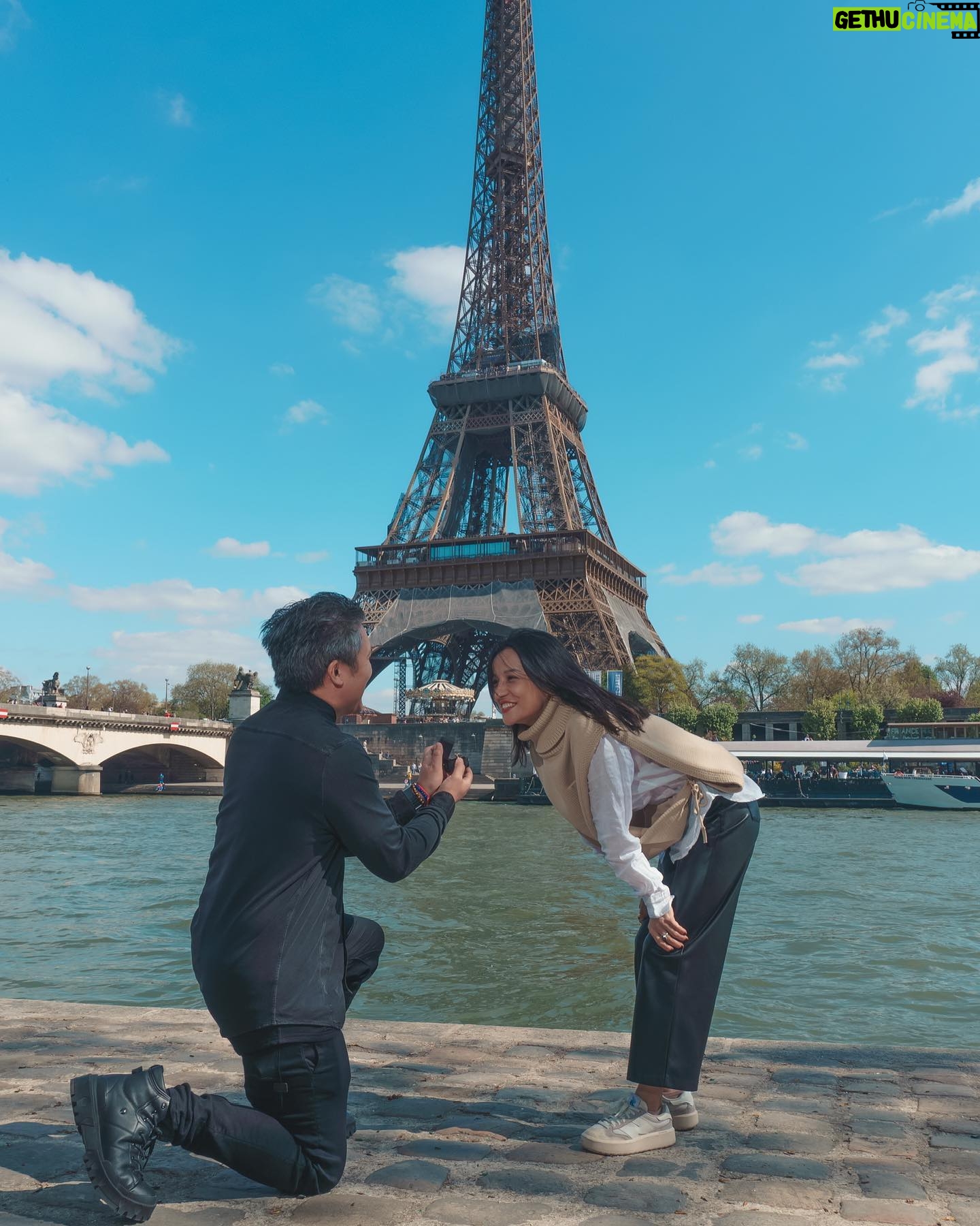 Dante Basco - 67.7K Likes - Look what went down in #Paris… We got engaged!!! 💍 I really got to surprise her in the city of love! #eiffeltower 4/19/2023