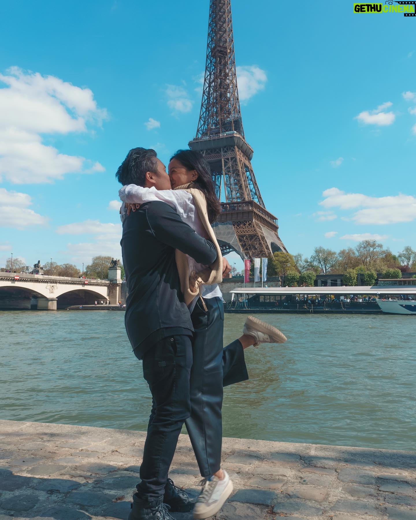 Dante Basco - 67.7K Likes - Look what went down in #Paris… We got engaged!!! 💍 I really got to surprise her in the city of love! #eiffeltower 4/19/2023