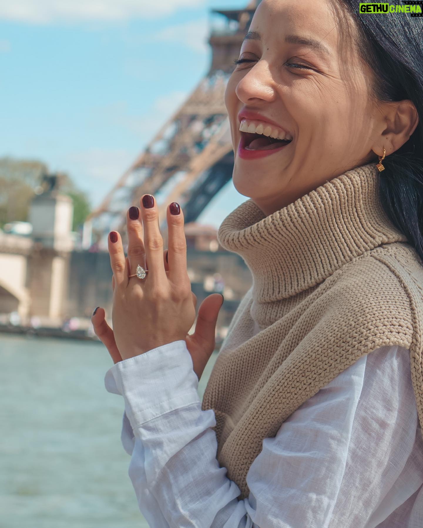 Dante Basco - 67.7K Likes - Look what went down in #Paris… We got engaged!!! 💍 I really got to surprise her in the city of love! #eiffeltower 4/19/2023