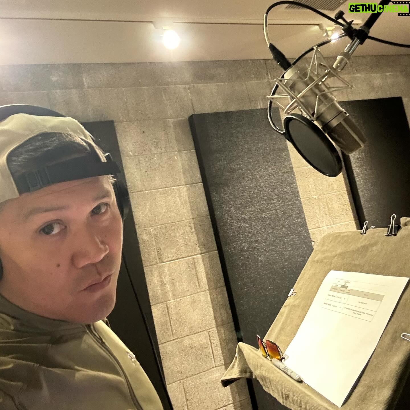 Dante Basco - 16.1K Likes - Back in the studio today…