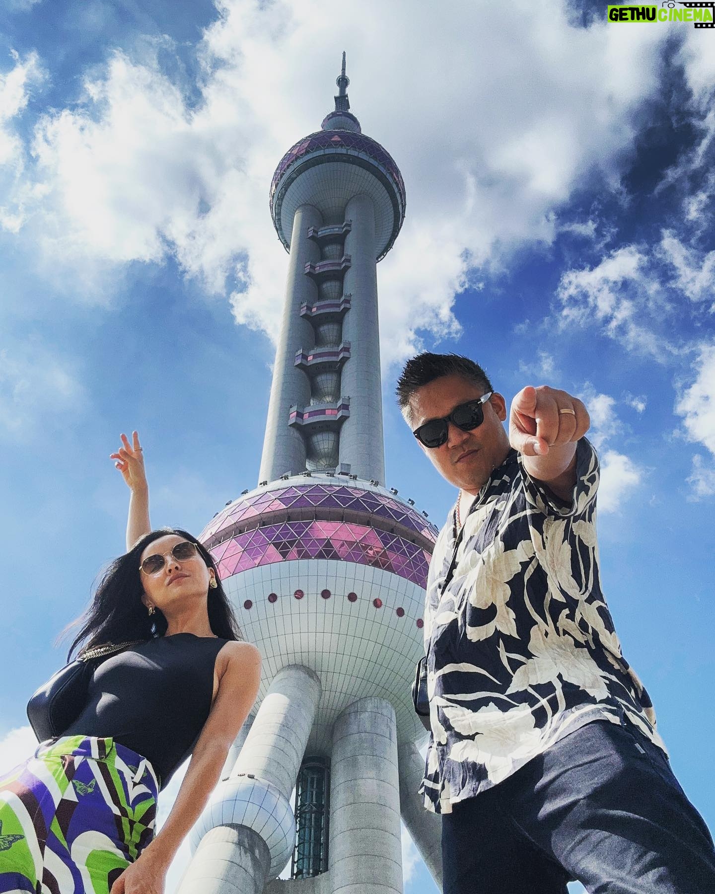 Dante Basco - 4K Likes - Chillin at #DongFangTower in #Shanghai! Alice actually used to live here during a talent show she was in back in the day!