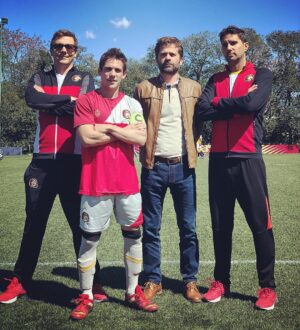 Dany Martins Instagram - Se viene una nueva historia en la tercera temporada de #o11ce con @marianog @santiagostieben @nicolaspauls #dt #2019 por @disneychannel_la y @disneyxdla #participacionespecial 😉 #Halcones
