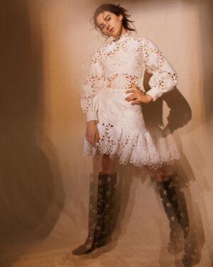 Darci Shaw Instagram - daydreaming! 🌬

@abookof 
love to all who made this shoot so damn cool 🌩

Photography - @davidreissphotography 
Fashion Styling -
@mariannachmia @stellacreativeartists 
Make-up Artist -
 @carenagency 
@stellacreativeartists using @glossier
Hairstylist-
 @davidebarbieri_ @carenagency