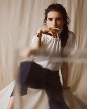 Darci Shaw Instagram - daydreaming! 🌬

@abookof 
love to all who made this shoot so damn cool 🌩

Photography - @davidreissphotography 
Fashion Styling -
@mariannachmia @stellacreativeartists 
Make-up Artist -
 @carenagency 
@stellacreativeartists using @glossier
Hairstylist-
 @davidebarbieri_ @carenagency