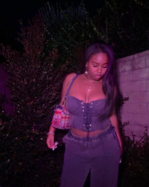 Daria Johns Instagram - Drop the lo, I’m coming✨ @vicidolls 
•
Thank you so much @vicidolls for the super cute pieces🩷 
•
#daria #dariajohns #vici #vicidolls #explore #explorepage #gucci #blackgirl
