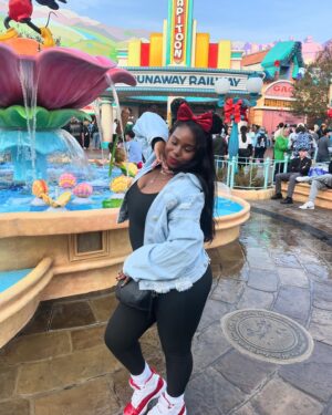 Daria Johns Instagram - Disney called cuz they know how fire my Pixar 📸
•
•
#daria #dariajohns #disneyland #blackgirl #vip #explore #explorepage #californiaadventure #pixar #pictures #mickeymouse #mickey