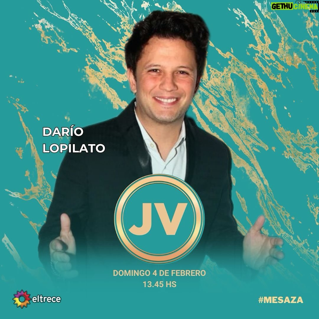 Darío Lopilato - 1K Likes - Se acerca el fin de semana y ya tenemos a nuestro primer invitado confirmado para la #Mesaza del domingo edición Mar del Plata.
El actor argentino @lopymanok 💥
13.45hs prendete a @eltrecetv📺
#AlmorzandoConJuana