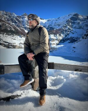 Darío Ripoll Instagram - Cuando la naturaleza te deja con la boca abierta de tanta belleza 😍 🇦🇷 #patagonian #argentina #actorlife #actorstyle #magestuosidad #cerrotronador #glaciar