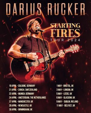 Darius Rucker Instagram - I’m heading across the pond!!! It’s been too long. See y’all SOON!
