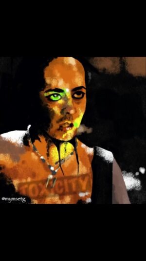 Daron Malakian Instagram - So cool to be someone’s artistic inspiration. Thank you @mymsetg for all your drawings.

#DaronMalakian #ScarsOnBroadway #DMSOB #SystemOfADown #SOAD
