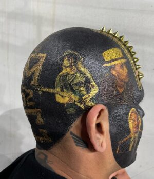 Daron Malakian Instagram - I went to an @LAFC game and I met this guy @la_baseballhead, who had me painted on his head. Really great time!!! 

#DaronMalakian #ScarsOnBroadway #DMSOB #SystemOfADown #SOAD #LAFC #LosAngelesFootballClub