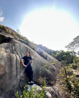 Darren Wang Instagram - ⛰️🌞☕️🧗‍♀️💖