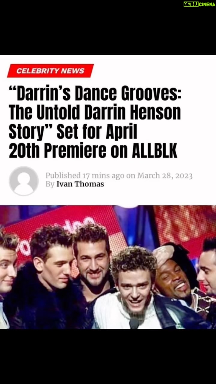 Darrin Henson - 2.6K Likes - 🔥🔥🔥🔥🔥🔥 I am so humbled that the world finally gets to see this on April 20th on @watchallblk #documentary #darrinhenson