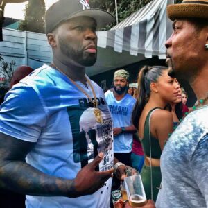 Darrin Henson Instagram - Happy bday @50cent  convos always made sense . So they always maDe dollars #50thlaw #bosses #talk #knowledge