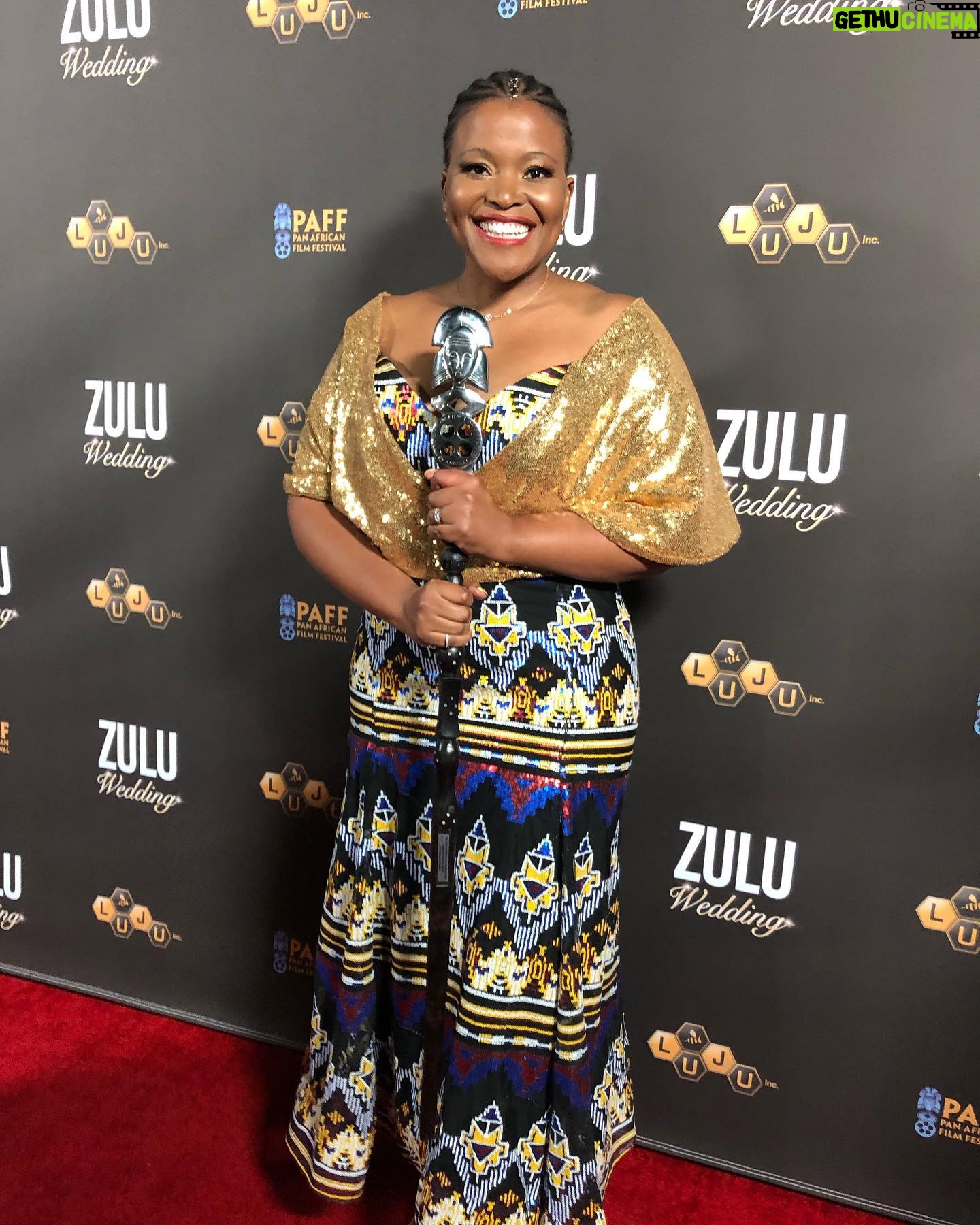 Darrin Henson - 540 Likes - And the award goes to ....#zuluweddingmovie at @paffnow What a night 👑 Thank you to all the beautiful souls who attended the premier from all over the world 🙏🏾🎥🥂 photocredit @mattjongphoto. #winners #darrinhenson #africa #southafrica #warrior #love #family #paff