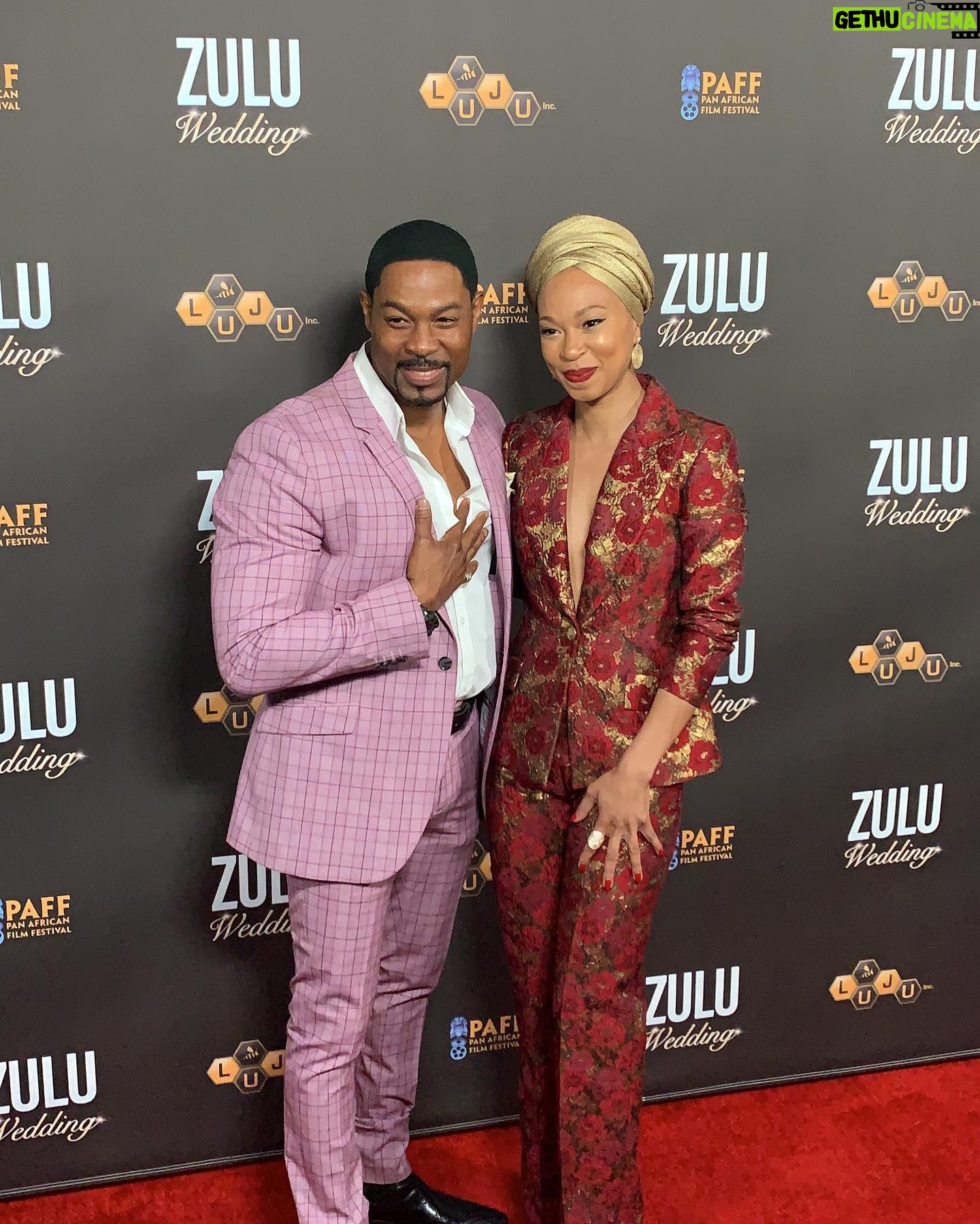 Darrin Henson - 540 Likes - And the award goes to ....#zuluweddingmovie at @paffnow What a night 👑 Thank you to all the beautiful souls who attended the premier from all over the world 🙏🏾🎥🥂 photocredit @mattjongphoto. #winners #darrinhenson #africa #southafrica #warrior #love #family #paff