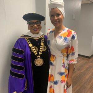 Darrin Henson Instagram - It’s officially … Dr Henson  Now …Thank you  @presidentbobbieknight  #Milescollege #HBCU