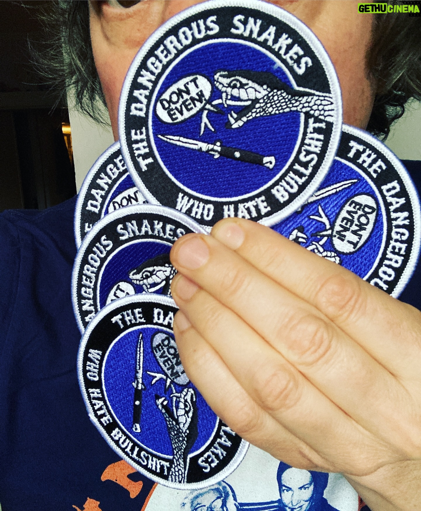 Dave Hill - 0.9K Likes - Dangerous Snakes Who Hate Bullsh*t patches are back in stock in my shop. If you think you can handle it, go to mrdavehill (dot) bigcartel (dot) com today!