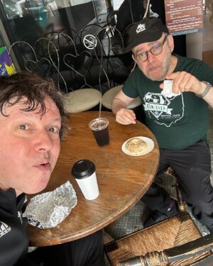 Dave Hill Instagram - Hot times at @wilco’s @solidsoundfest this weekend. Comedy, music, friends, food, a pig with fire coming from its nose, and a real anything goes water cooler. Thanks to @johnhodgman, @juliesmithclem, @jeanniegrigio, @mikaeljorgensen, @wilco, @brittany.goblin.carney, @toddbarry, @eugenemirman, @justsydbw, and @djtomdog for fun times!