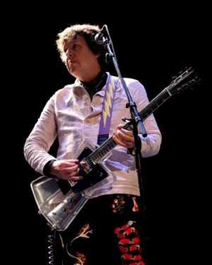 Dave Hill Instagram - Here is a lovely photo of me from this past weekend at @wilco’s @solidsoundfest by @jsarnerphoto. Posted @withregram • @jsarnerphoto Yet another highlight of Wilco’s 2024 Solid Sound Festival this weekend:
Hockey playing, jersey wearing musician/comedian/lover of women and toast, @mrdavehill (sans broach).