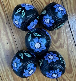 Dave Hill Instagram - I painted some baseballs because it’s baseball season. Deal with it. Follow @mrdavehillartwork for more art stuff.