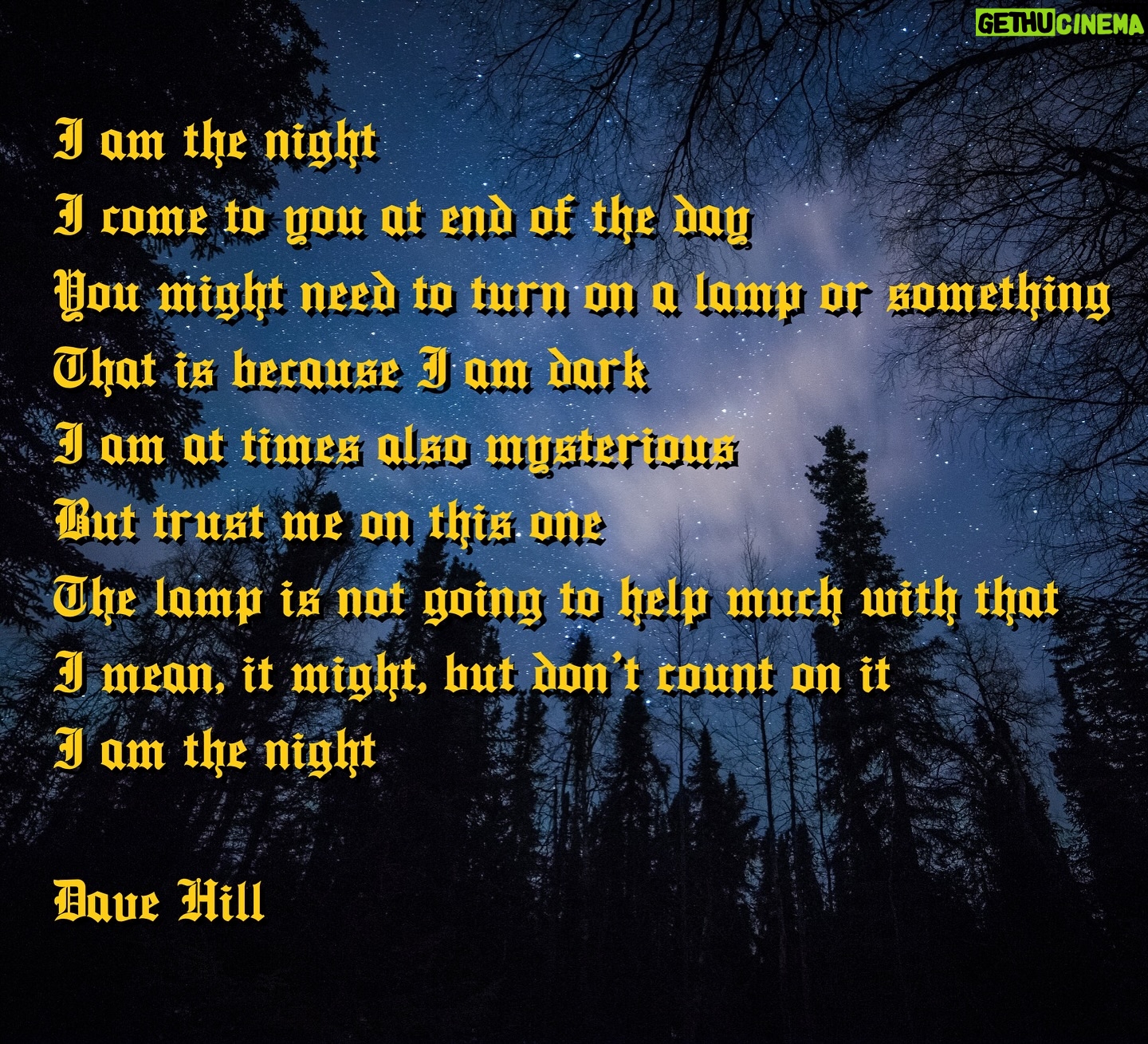 Dave Hill - 891 Likes - #poetry