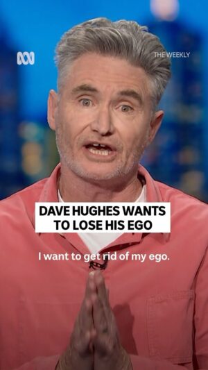 Dave Hughes Instagram - Let it go, Hughesy 😇

The Weekly - Stream now on ABC iview via our link in bio.

#TheWeekly #Comedian #PersonalDevelopment